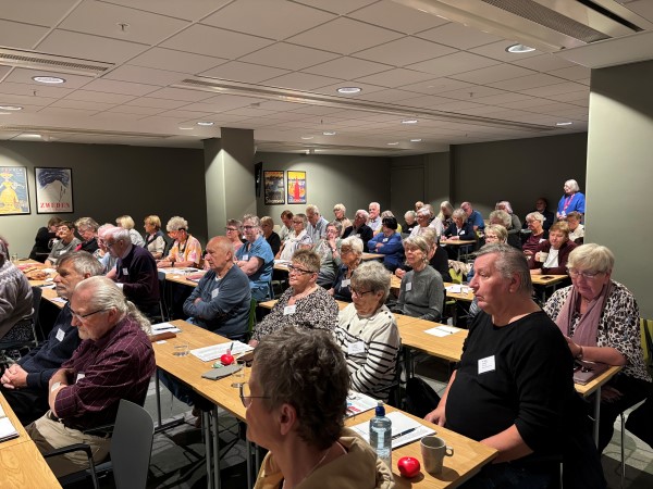 Deltagare vid konferensen.