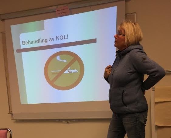 KOL-teamet på besök