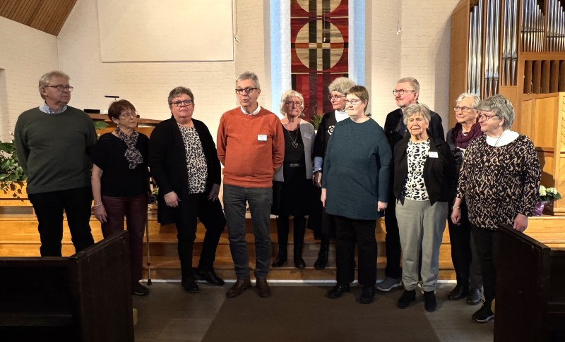 Nya styrelsen som valdes på årsmötet. Foto. Agneta Json Granemalm.JPEG