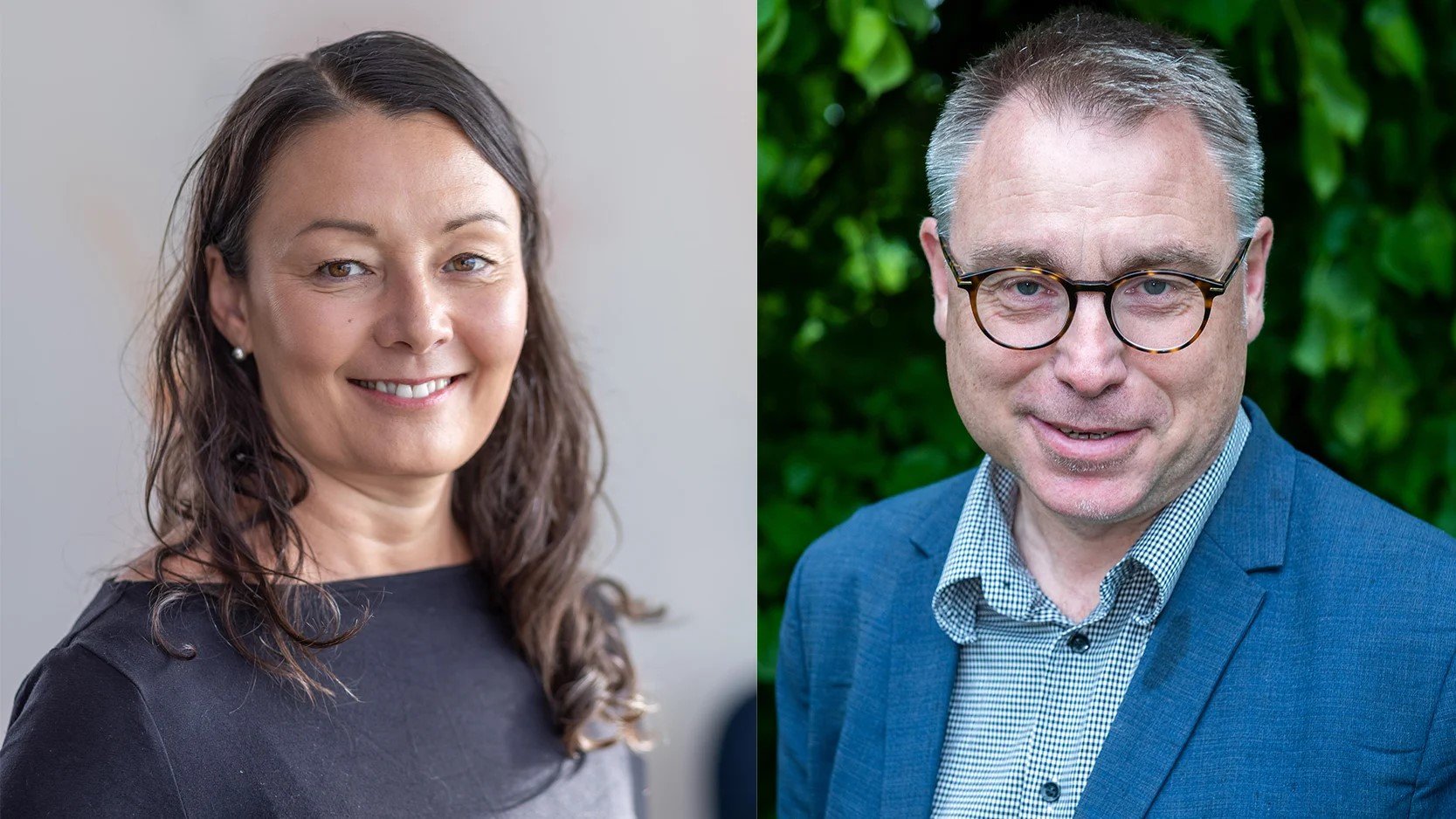 Maria Hagiwara och Anders Åkesson.