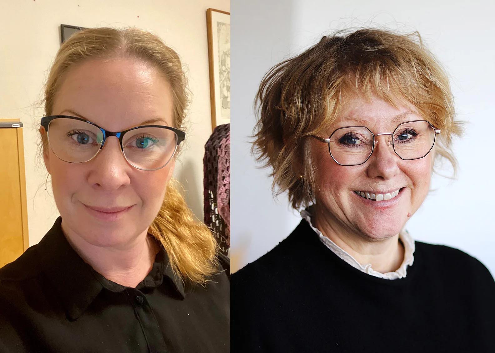 Tove Bergek Fagerlund och Helena Henningson.