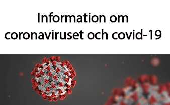 Information från Folkhälsomyndigheten om covid-19