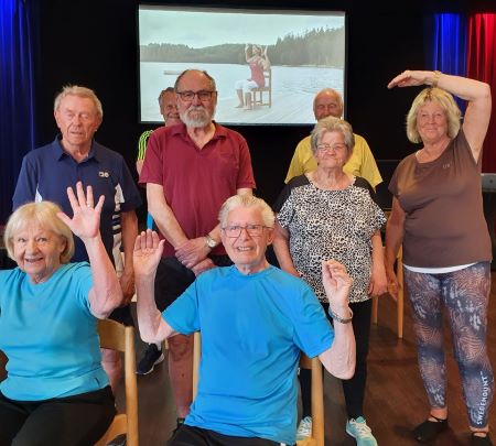 Glad gymnastikgrupp 2023