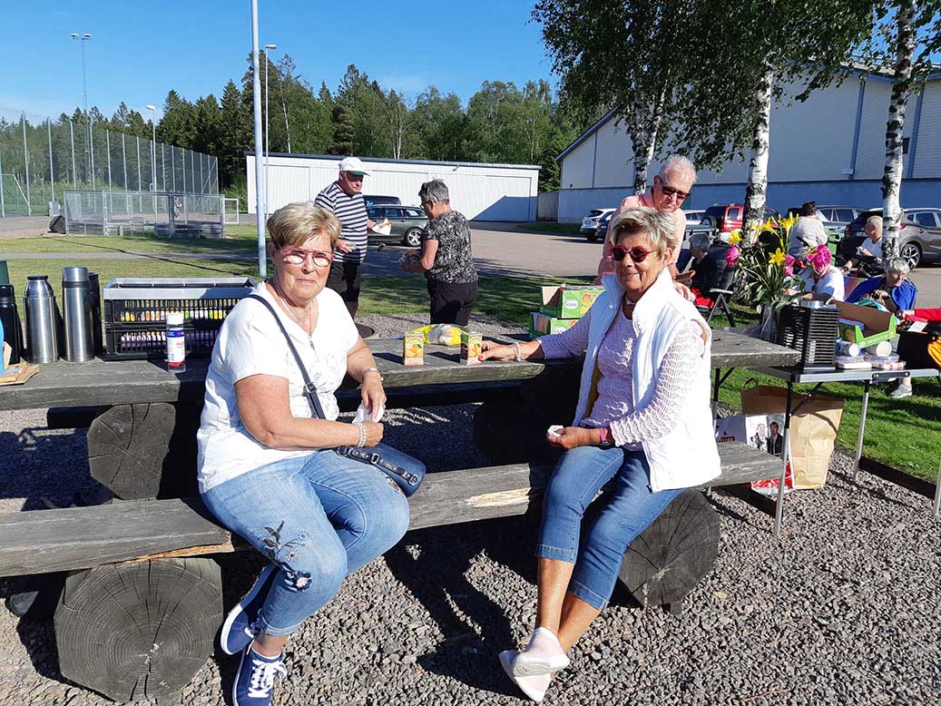 Monika Johansson och Liselotte Bengtsson.